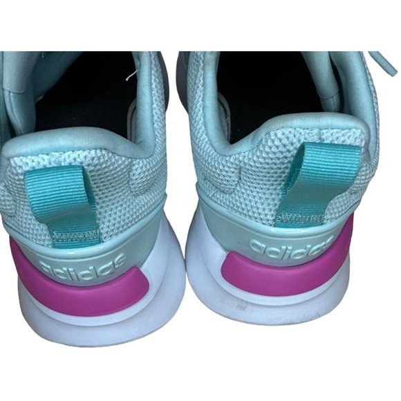 Adidas Women's Lite Racer TR 21 K Mint Green Size 6.5 - Picture 7 of 8